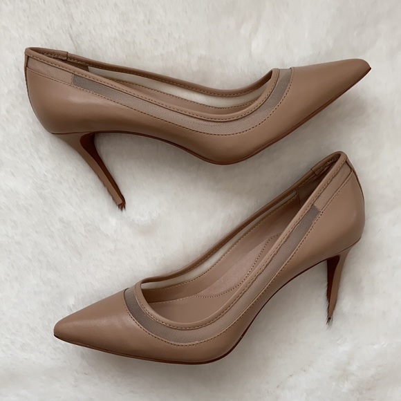 New BR Madison 12-Hour Mesh nude Pump heels - Picture 5 of 9